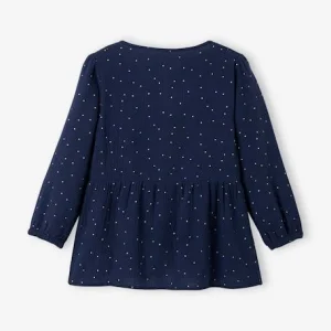 Blouse De Grossesse Et D’allaitement Gaze De Coton Bleu – Vertbaudet 18