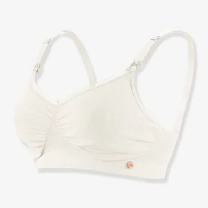 Brassière De Grossesse Et D’allaitement Sans Coutures Organic CACHE COEUR Rose – Cache Coeur 12