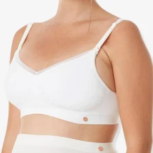 Brassière De Grossesse Et D’allaitement Sans Coutures Organic CACHE COEUR Rose – Cache Coeur 14