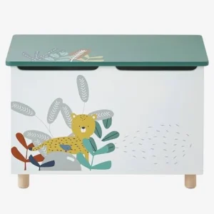 Coffre à Jouets Jungle Paradise Blanc / Vert – Vertbaudet 12