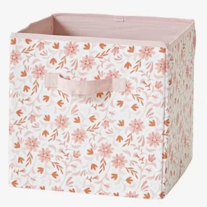 Lot De 3 Bacs De Rangement FLEURETTES Rose – Vertbaudet 14