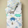 Parure Housse De Couette + Taie D’oreiller Enfant DINO MANIA Blanc – Vertbaudet 22