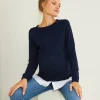 Pull Bi-matière Grossesse Et Allaitement Encre – Vertbaudet 22