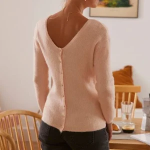 Pull Devant/dos Grossesse Et Allaitement Vert – Vertbaudet 18