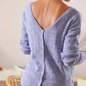 Pull Réversible Devant/dos Grossesse Et Allaitement Bleu Lavance – Vertbaudet 18