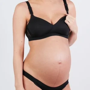 Soutien-gorge De Grossesse Et D’allaitement Serena CACHE CŒUR Sans Armatures Noir – Cache Coeur 18